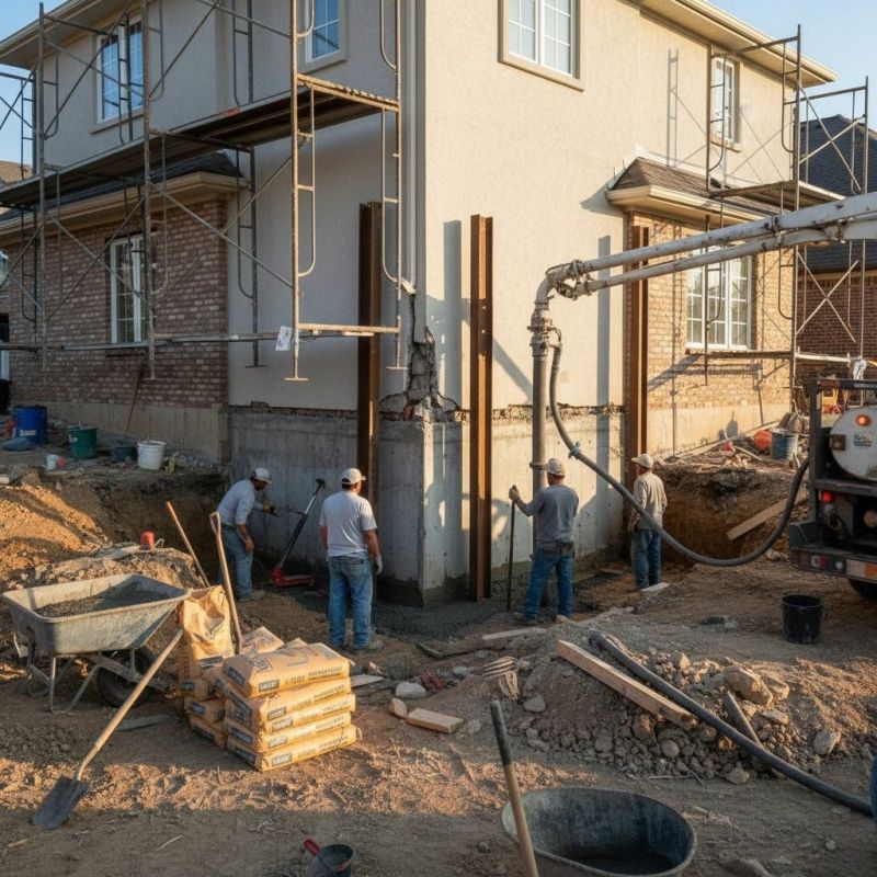 Concrete Shed Foundation Installation