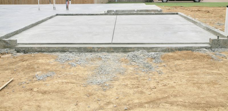 Concrete Shed Foundation Installation